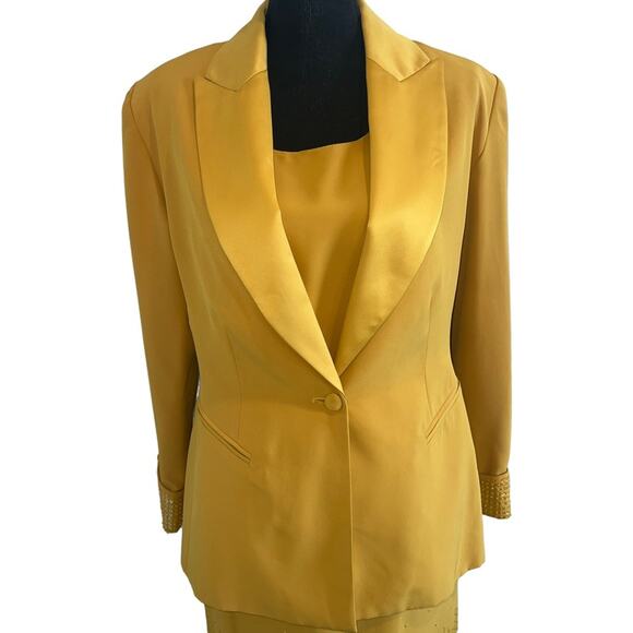 St Anthony 8 Evening Formal Embellished 3 Piece Skirt Suit 8 - Picture 2 of 10